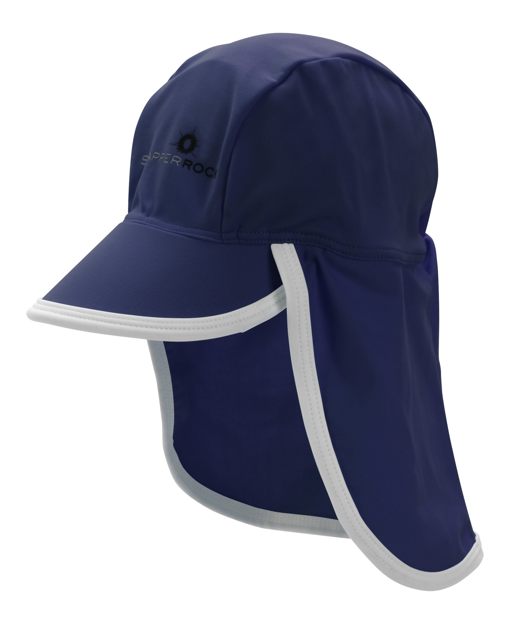 SnapperRock - UV Baby Flap Hat- Navy